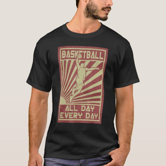 T-shirt Basket-ball tous les jours (Devant)