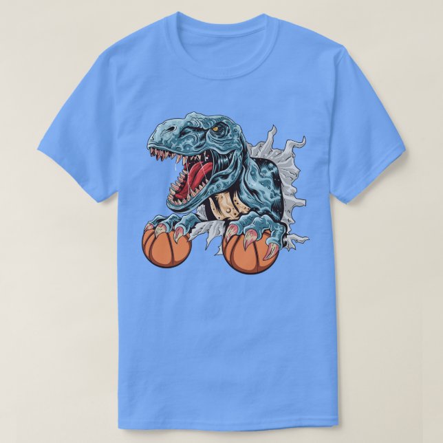 T-shirt Basket-ball trex 1 (Design devant)