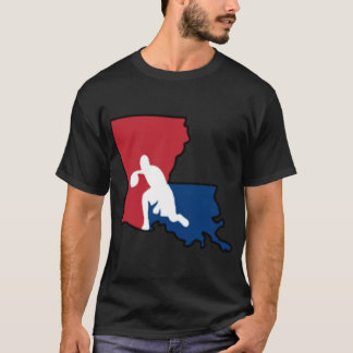 T-shirt Basket-ball USA Couleurs surdimensionnées