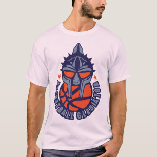 T-shirt basket casque gladiateur gladiator basketball logo