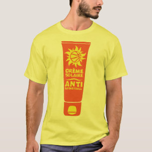 T-shirt basket creme solaire anti basketball tube sport