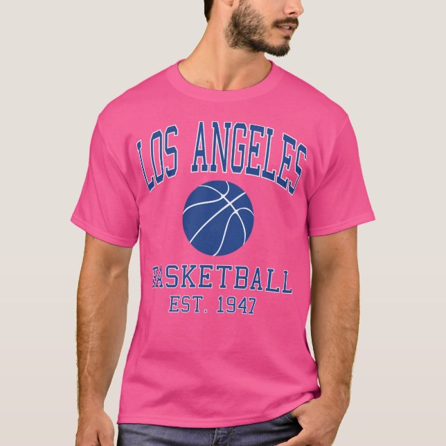 T-shirt Basket de Los Angeles (Devant)