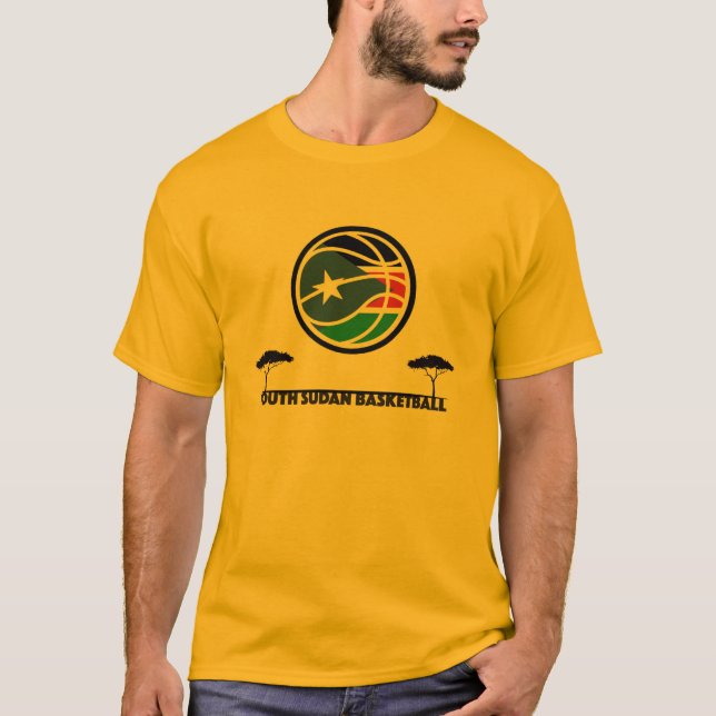 T-shirt Basket du Sud-Soudan (Devant)