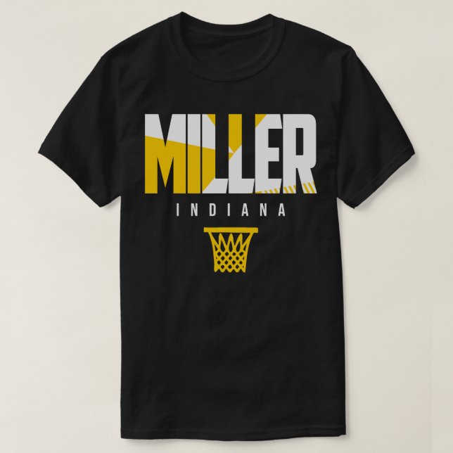 T-shirt Basket Miller Indiana (Design devant)