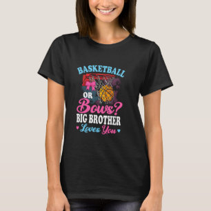 T-shirt Basket Ou Bows Big Brother Vous Aime Genre Ba