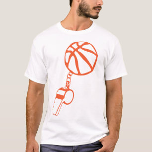 T-shirt basket sifflet arbitre sport ballon
