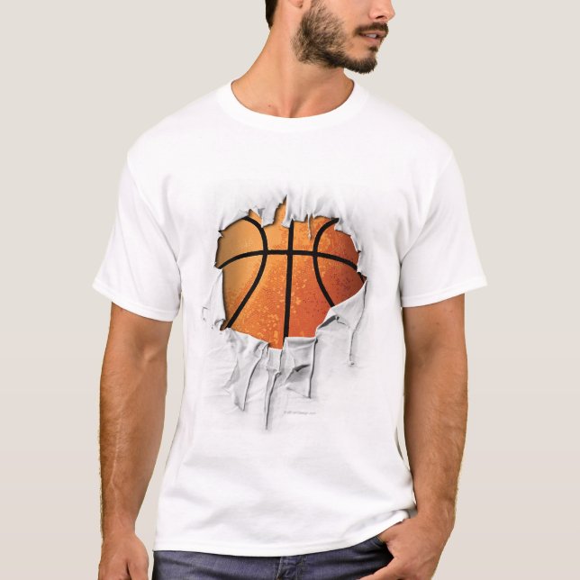 T-shirt Basket tordu (Devant)