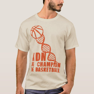 T-shirt basketball adn dna champion