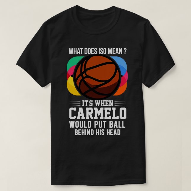 T-shirt Basketball amusant (Design devant)