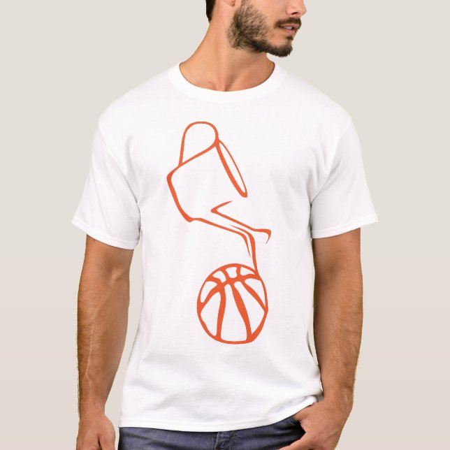 T-shirt basketball arrosoir ballon (Devant)