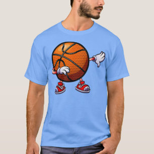 T-shirt Basketball Ball Kids Boys Dab Dance 2