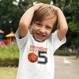T-shirt Basketball Birthday Boy