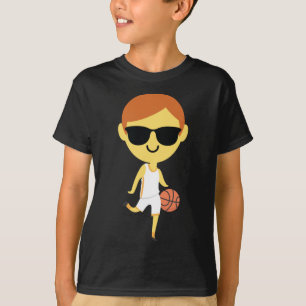 T-shirt Basketball Boy Emoji 1