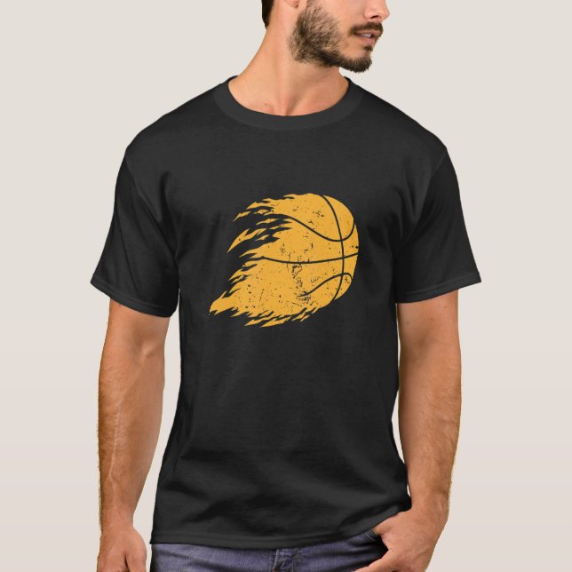 T-shirt Basketball Burns (Devant)