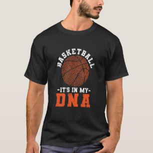 T-shirt Basketball C'est dans mon Dna Dny Joueur équipe en