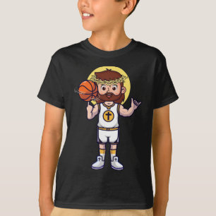 T-shirt Basketball chrétien Jésus-Christ Basketball Relig