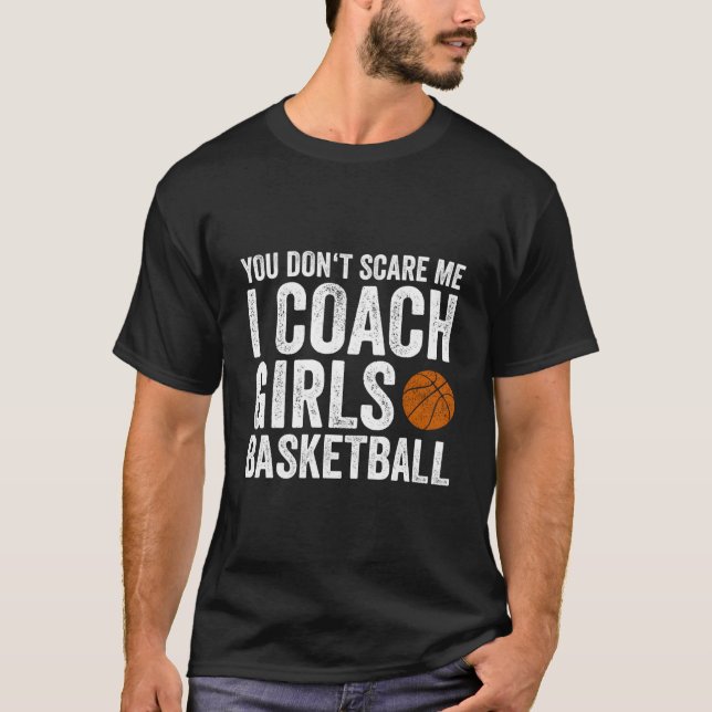 T-shirt Basketball Coach Coaches Appreciation Thank You (Devant)