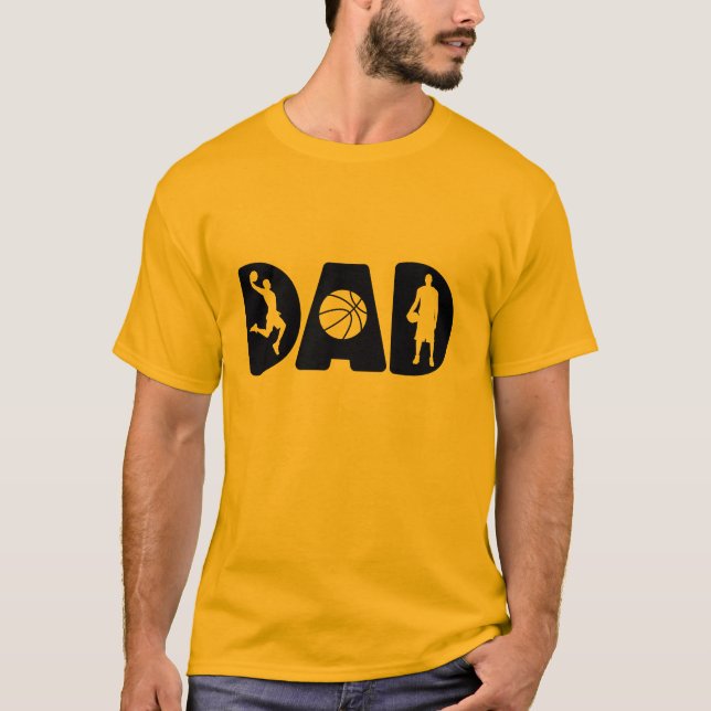 T-shirt Basketball Dad  (Devant)