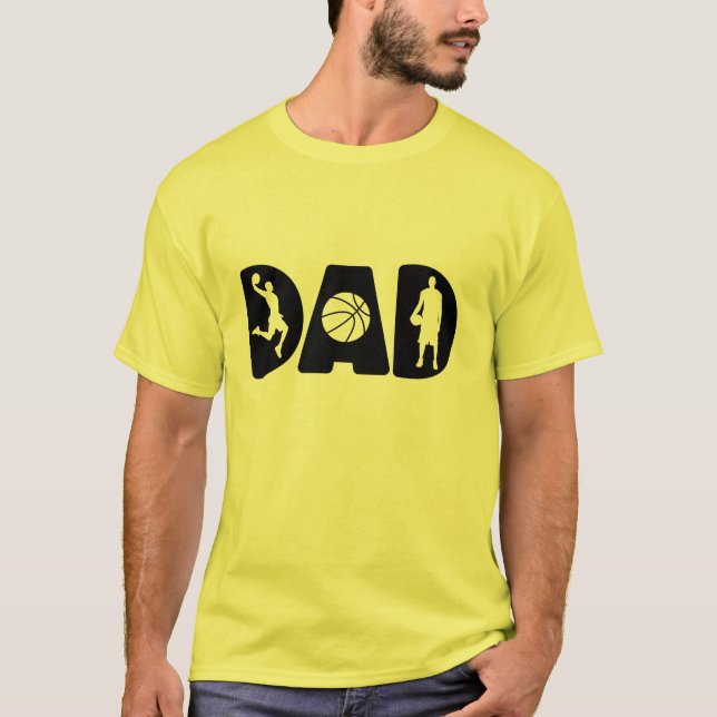 T-shirt Basketball Dad  (Devant)