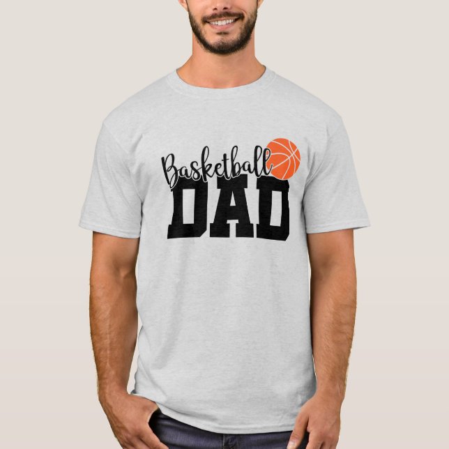 T-shirt Basketball  Dad  (Devant)