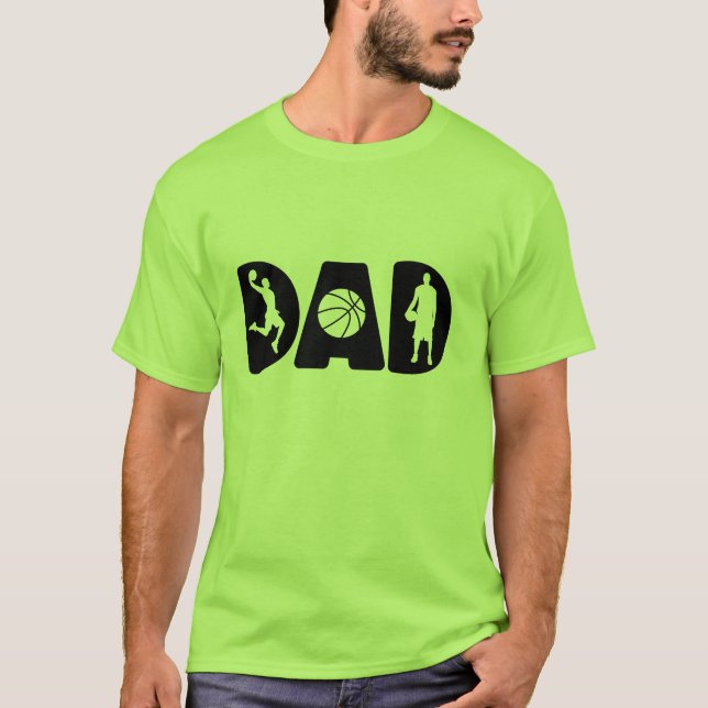 T-shirt Basketball Dad  (Devant)