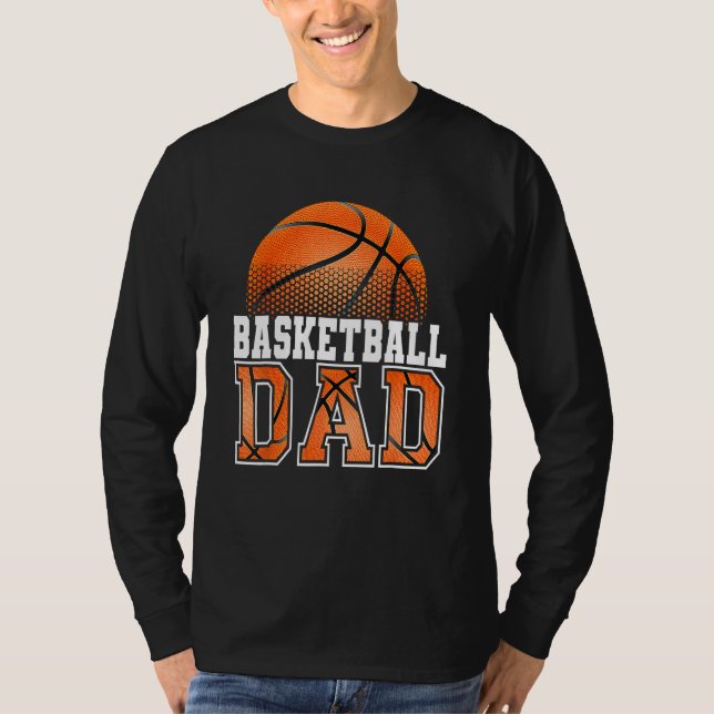 T-shirt Basketball Dad Father s Day 2023 Dad Life Mens Gra (Devant)