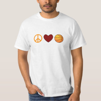 T-SHIRT BASKETBALL D'AMOUR DE PAIX