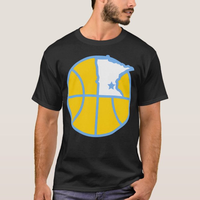 T-shirt Basketball des Mpls Lakers (Devant)