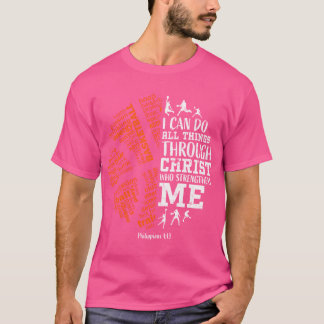 T-shirt Basketball dit Christian Verse Ado Garçons Enfants