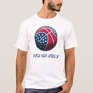 T-shirt Basketball du 4 juillet