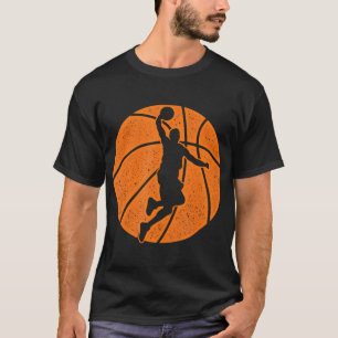 T-shirt Basketball Dunk - Ball Shoot Sports Game Traine