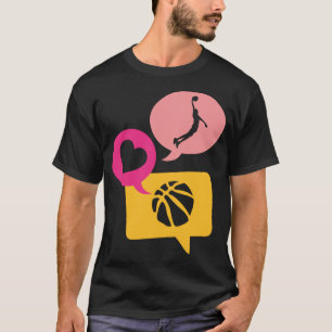 T-shirt basketball dunk bulle love bubble