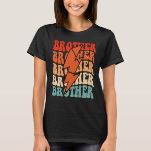T-shirt Basketball Frère Retro Super Lightning Bolt Gras
