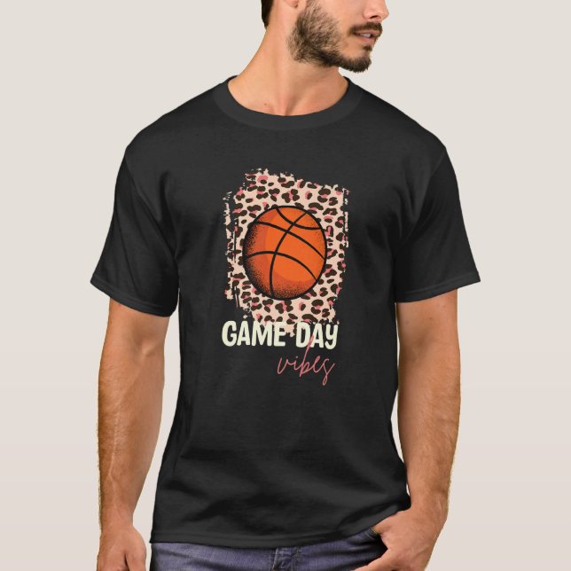 T-shirt Basketball Gameday Vibe (Devant)