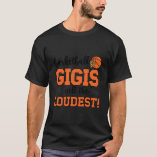 T-shirt Basketball Gigi Grand-mère Gigi d'un joueur de bas