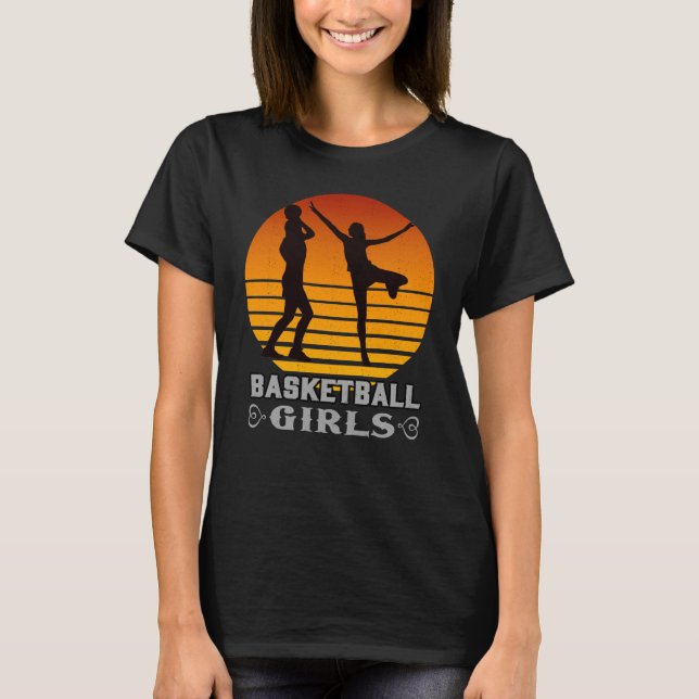 T-shirt Basketball Girls (Devant)