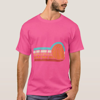 T-shirt Basketball Heartbeat Basketball Lover Hommes Bo