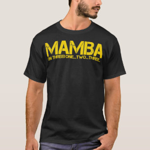 T-SHIRT BASKETBALL HOOP CHAMPION MAMBA SUR TROIS MOTIVATIO