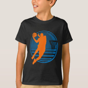 T-shirt Basketball Jeu Dunk Joueur Court Sport Ball Team