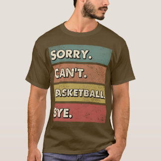 T-shirt Basketball jeu leçon cadeau Parfait cadeau