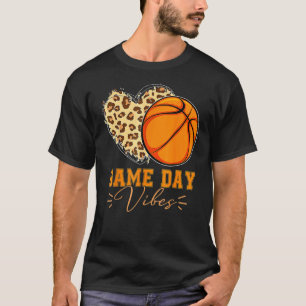 T-shirt Basketball Jour Vibes Basketball Maman Maman Mère