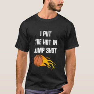 T-shirt Basketball Jump Shot jeu de mot pour basketball