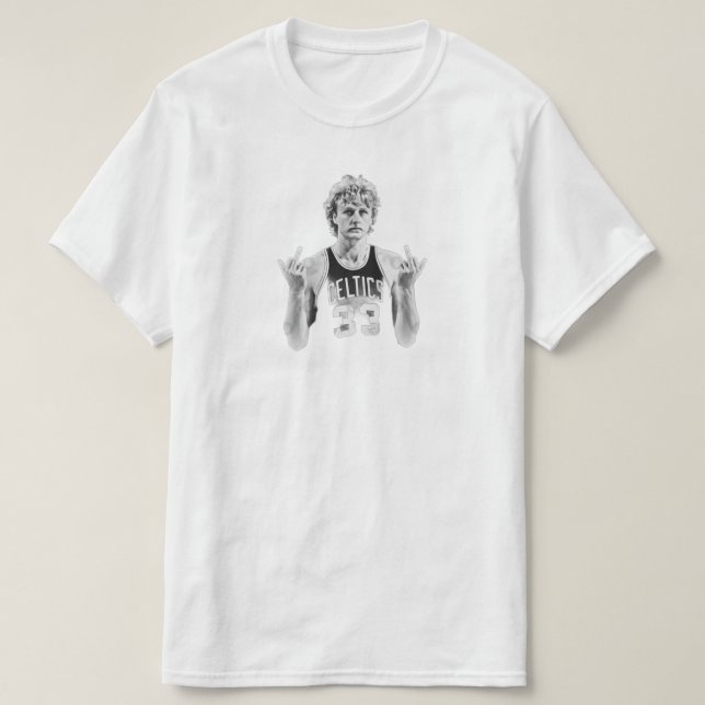 T-shirt Basketball Larry Bird  (Design devant)