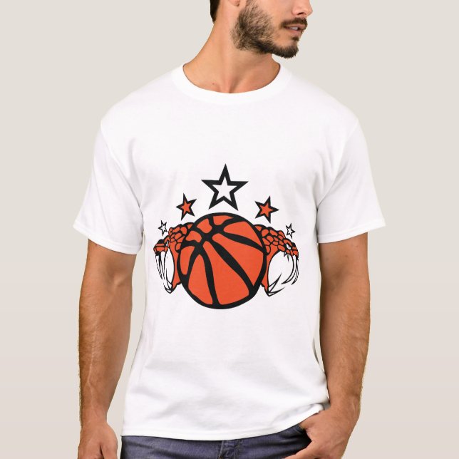 T-shirt basketball logo serpent cobra snake sport (Devant)