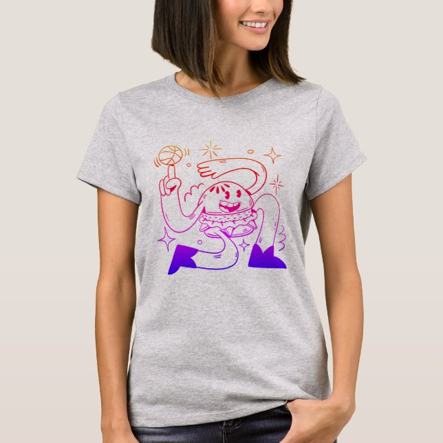 T-shirt Basketball Ma Vie (Devant)