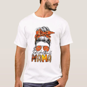 T-shirt Basketball Maman Cheetah One Love Mama Fête des mè