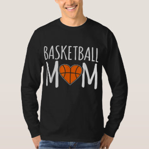 T-shirt Basketball Maman Drôle Joueur Entraîneur Graphique