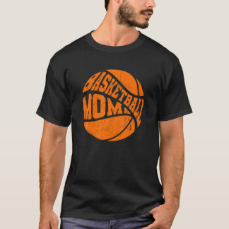 T-shirt Basketball Maman Sport Design Bonne Fête des mères