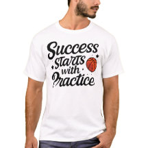 Basketball Motivation Success Practice Quote