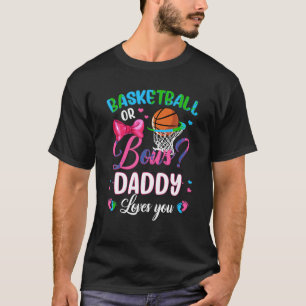 T-shirt Basketball ou vaches papa t'aime Genre Révéler P